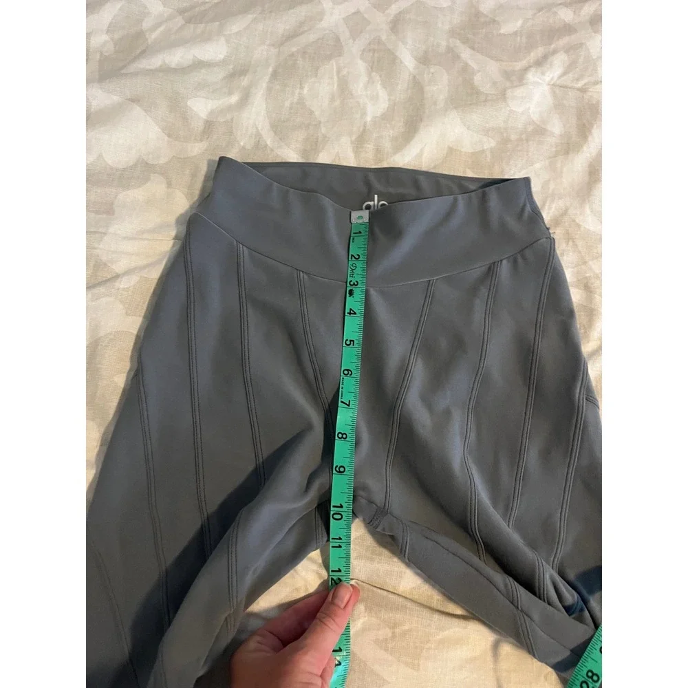 Alo Yoga High Waist Leggings Steel Grey Athletic Workout Athleisure Size xs soft